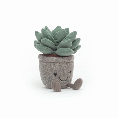 Jellycat Silly Succulent Azulita USA | 64095SUPV